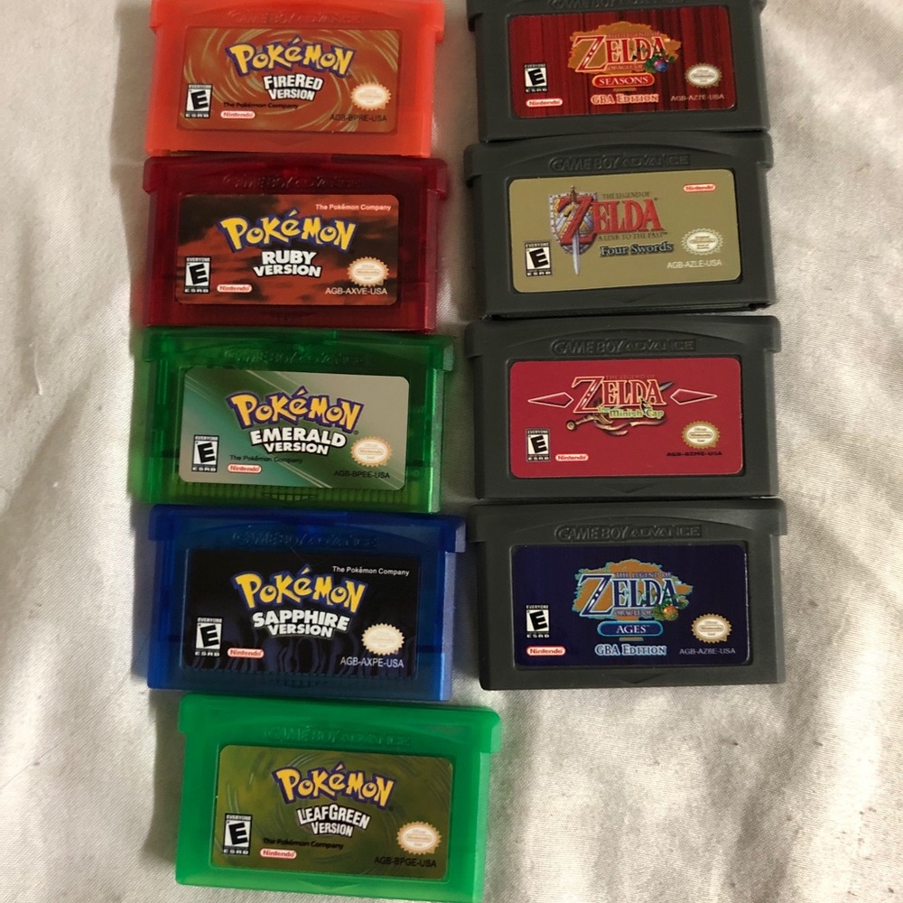 Huge GBA game sale this week only! Pokémon & Zelda